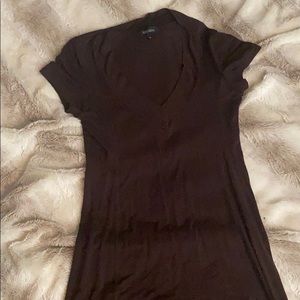 Karen Kane chocolate brown dress
